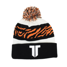 Tiger Print Bobble Hat