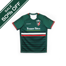 Kooga Leicester Tigers Infants Home Replica Kit-Green/White 