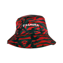 Red Camo Bucket Hat Adult