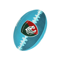 Blue Soundwave Midi Rugby Ball