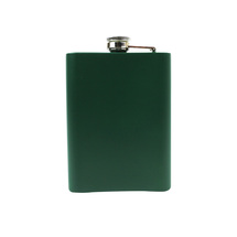 Green Hip Flask