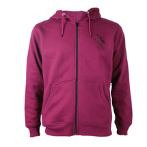 Essentials Full Zip Hoodie - burgundy