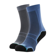 Trek Single Layer Sock Twin Pack Mens