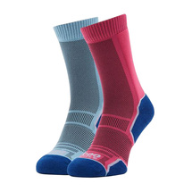 Trek Single Layer Sock Twin Pack Ladies