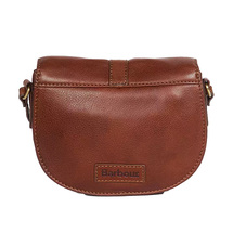 Barbour Ladies Crossbody Leather Saddle Bag