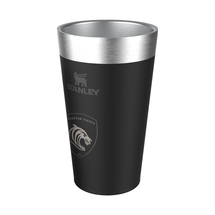 x Adventure Stacking Beer Pint | 0.47L - Matte Black Pebble