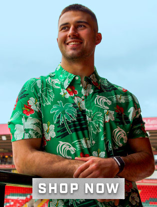 Leicester Tigers Tropical Shirt