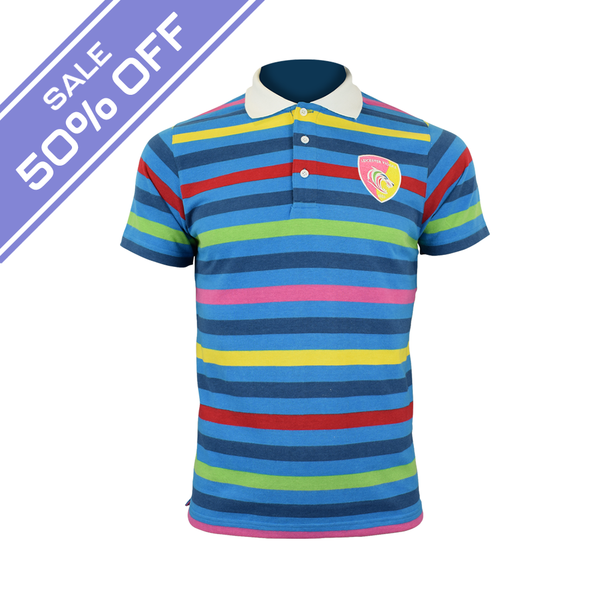 Blue Colour Polo Men