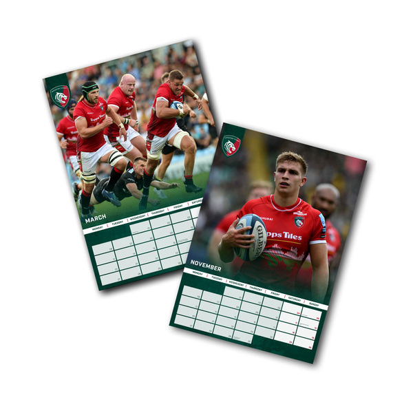 Official Leicester Tigers Club Shop Calendar 2023