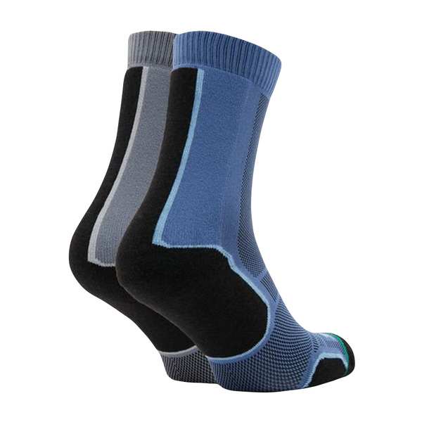 Trek Single Layer Sock Twin Pack Mens