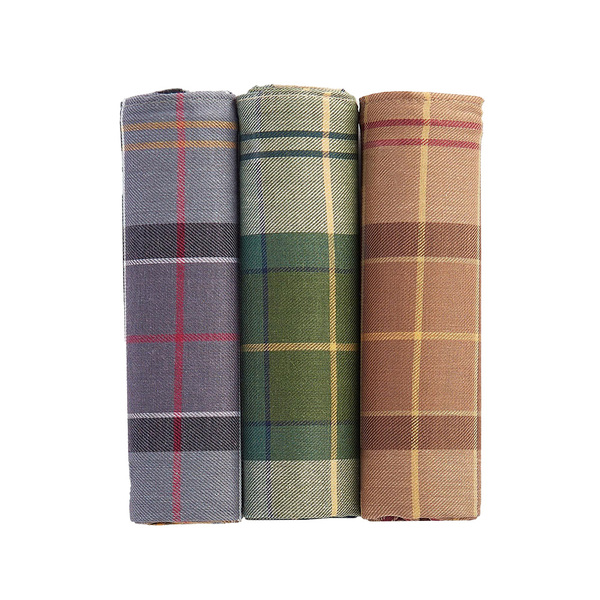 Barbour Tartan Handkerchief Box Set Kit