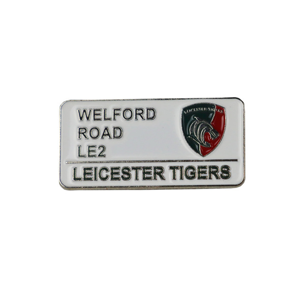 Street Sign Pin Badge