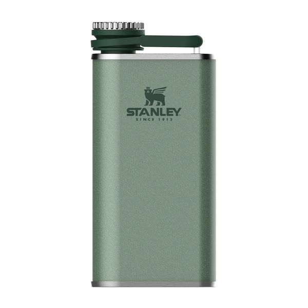 Stanley Classic Easy Fill Wide Mouth Flask | 0.23L - Hammertone Green